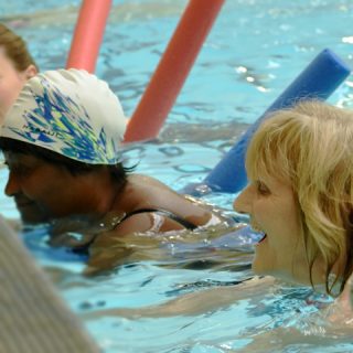 Women-only swim lesson